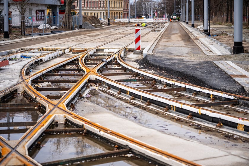 Przebudowa ul. Pomorskiej - styczeń 2024